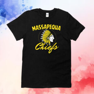 Trump With Massapequa Chiefs Shirt